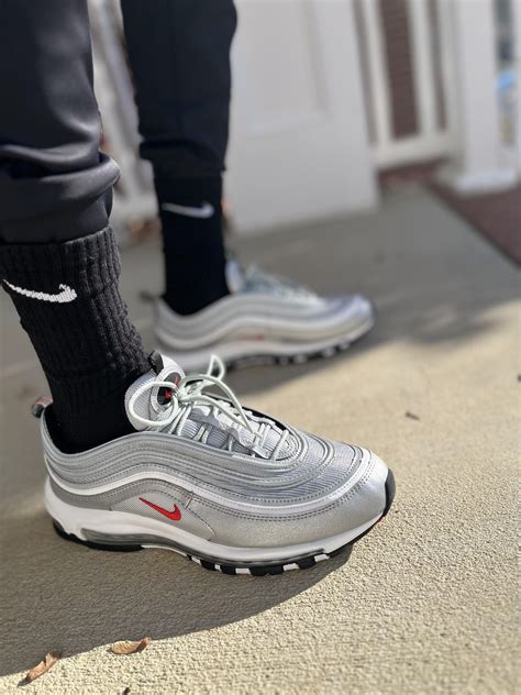 nike air max 97 silber 43|air max 97 og silver bullet.